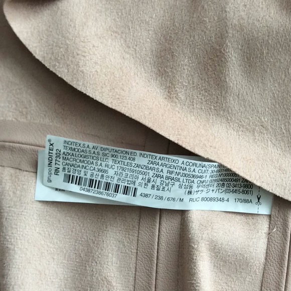 🌸Host Pick🌸 Zara Faux Leather Jacket - Picture 4 of 4